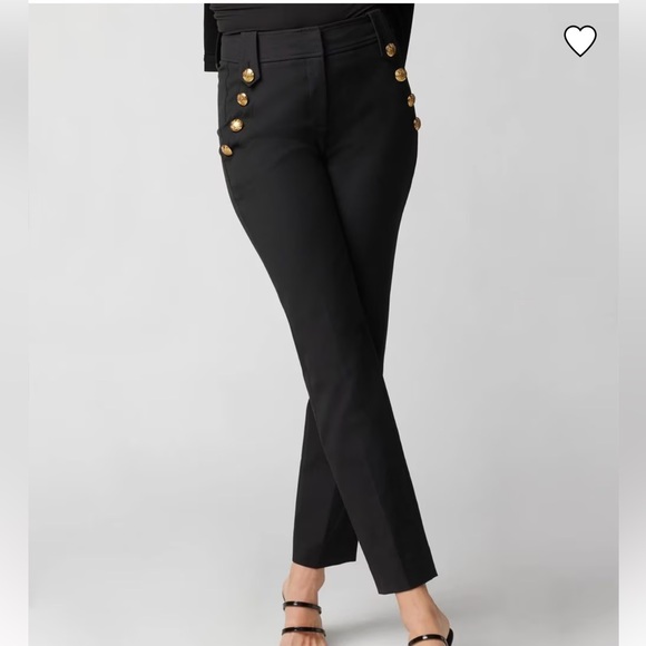 White House Black Market Pants - WHBM® Jolie Button Straight Lightweight Comfort Stretch Pant size 12R NWT